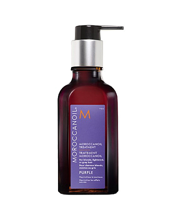 Moroccanoil Treatment Purple - Восстанавливающее масло с фиолетовым пигментом 50 мл - hairs-russia.ru
