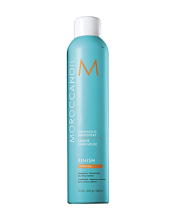 Moroccanoil Luminous Hair Spray Strong - Сияющий лак для волос сильной фиксации, 330 мл - hairs-russia.ru