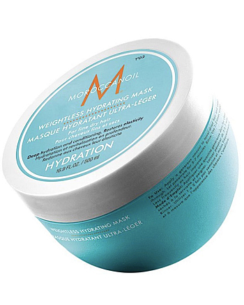 Moroccanoil Weightless Hydrating Mask - Легкая увлажняющая маска для тонких волос 500 мл - hairs-russia.ru