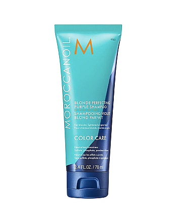 Moroccanoil Color Care Shampoo - Тонирующий шампунь для светлых волос 70 мл - hairs-russia.ru