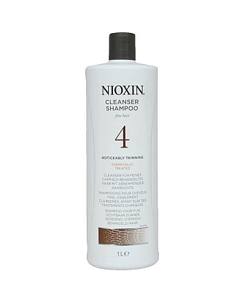 Nioxin Cleanser System 4 - Очищающий шампунь (Система 4) 1000 мл - hairs-russia.ru