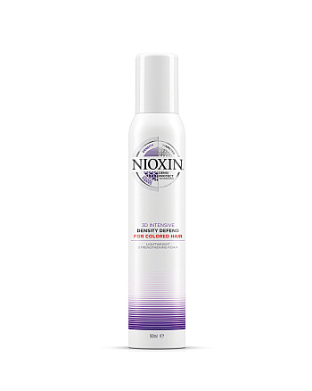 Nioxin Density Defend Lightweight Strengthening Foam - Мусс для защиты цвета и плотности окрашенных волос 200 мл - hairs-russia.ru