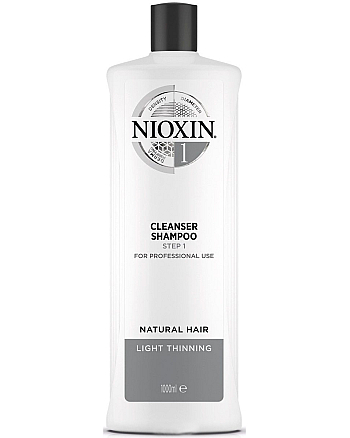 Nioxin Cleanser System 1 - Очищающий шампунь (Система 1) 1000 мл - hairs-russia.ru