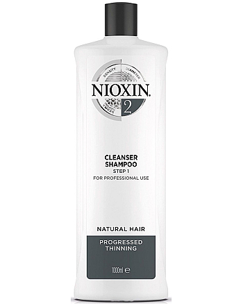 Nioxin Cleanser System 2 - Очищающий шампунь (Система 2) 1000 мл - hairs-russia.ru