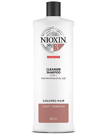 Nioxin Cleanser System 3 - Очищающий шампунь (Система 3) 1000 мл - hairs-russia.ru
