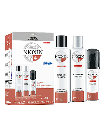 Nioxin System 4 Kit XXL - Набор (Система 4) 300 мл+300 мл+100 мл - hairs-russia.ru