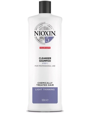 Nioxin Cleanser System 5 - Очищающий шампунь (Система 5) 1000 мл - hairs-russia.ru