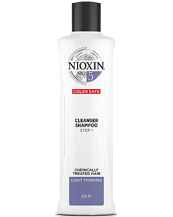Nioxin Cleanser System 5 - Очищающий шампунь (Система 5) 300 мл - hairs-russia.ru