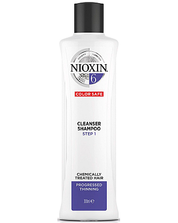 Nioxin Cleanser System 6 - Очищающий шампунь (Система 6) 300 мл - hairs-russia.ru