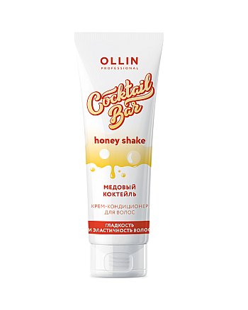 Ollin Cocktail Bar Honey Cocktail Conditioner - Крем-кондиционер для волос "Медовый коктейль" гладкость и эластичность волос 250 мл - hairs-russia.ru