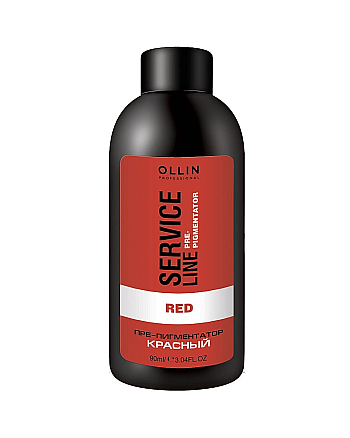 Ollin Red Fluid-Pre-Color - Флюид-препигментатор красный 90 мл - hairs-russia.ru