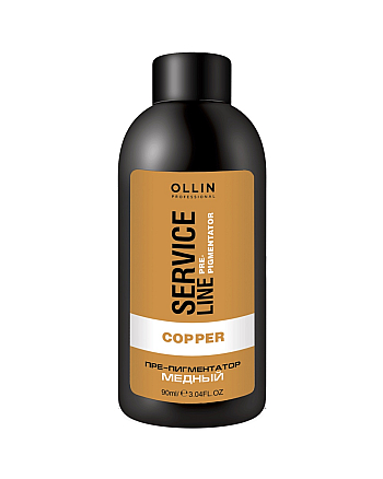 Ollin Copper Fluid-Pre-Color - Флюид-препигментатор медный 90 мл - hairs-russia.ru