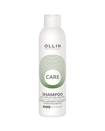 Ollin Care Restore Shampoo - Шампунь для восстановления структуры волос 250 мл - hairs-russia.ru