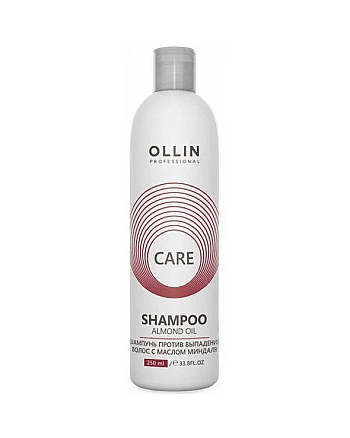 Ollin Care Almond Oil Shampoo - Шампунь против выпадения волос с маслом миндаля, 250 мл - hairs-russia.ru