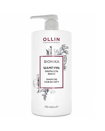 Ollin BioNika - Шампунь «Плотность волос», 750 мл  - hairs-russia.ru