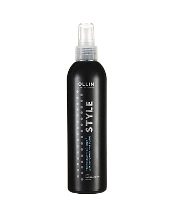 Ollin Style Thermo Protective Hair Straightening Spray - Термозащитный спрей для выпрямления волос 250 мл - hairs-russia.ru