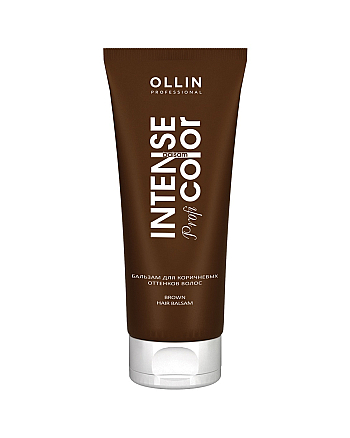Ollin Intense Profi Color Brown Hair Balsam Бальзам для коричневых оттенков волос 200 мл - hairs-russia.ru