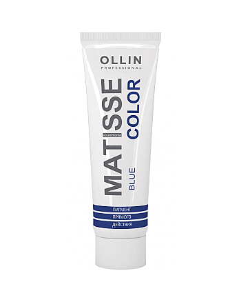 Ollin Matisse Color Пигмент прямого действия blue/синий, 100 мл - hairs-russia.ru