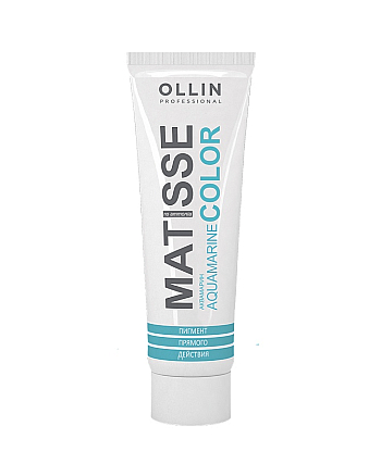Ollin Matisse Color Пигмент прямого действия аквамарин, 100 мл - hairs-russia.ru