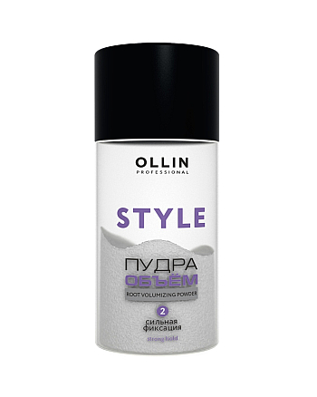 Ollin Style Strong Hold Powder - Пудра для прикорневого объёма волос сильной фиксации 10 г - hairs-russia.ru