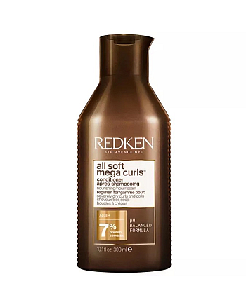 Redken All Soft Mega Curls Conditioner - Кондиционер для вьющихся волос 300 мл - hairs-russia.ru