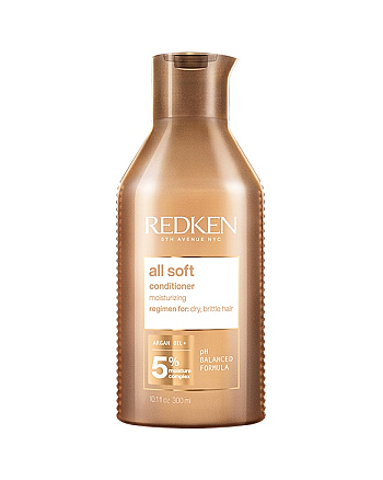 Redken All Soft Conditioner - Кондиционер для питания и смягчения волос 300 мл  - hairs-russia.ru