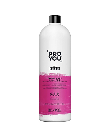 Revlon Professional Pro You Keeper Color Care Shampoo - Шампунь защита цвета для всех типов окрашенных волос 1000 мл - hairs-russia.ru
