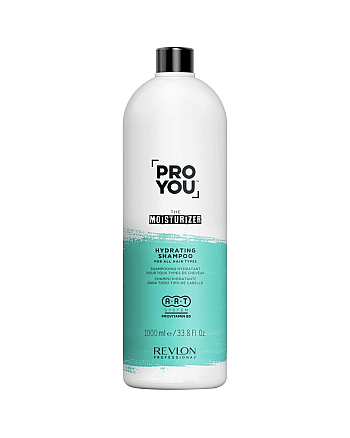 Revlon Professional Pro You Moisturizer Hydrating Shampoo - Шампунь увлажняющий для всех типов волос 1000 мл - hairs-russia.ru