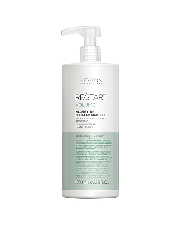 Revlon Professional ReStart Volume Magnifying Micellar Shampoo - Мицеллярный шампунь для тонких волос 1000 мл - hairs-russia.ru