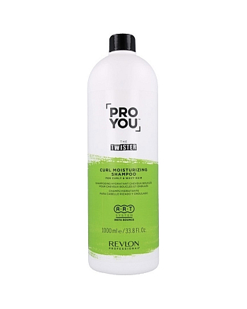 Revlon Professional Pro You Twister Curl Moisturizing Shampoo - Увлажняющий шампунь для волнистых и кудрявых волос 1000 мл - hairs-russia.ru