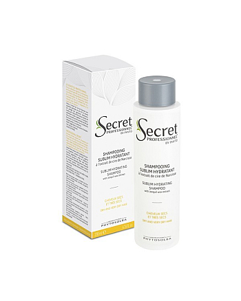 Kydra Secret Professionnel Shampooing Sublim Hydratant - Активно-увлажняющий шампунь с восковым экстрактом нарцисса для сухих/тонких волос 200 мл - hairs-russia.ru