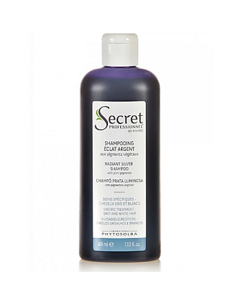 Kydra Secret Professionnel Radiant Silver Shampoo - Шампунь для блондинок с растительными оттеночными пигментами 400 мл - hairs-russia.ru