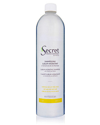 Kydra Secret Professionnel Shampooing Sublim Hydratant - Активно-увлажняющий шампунь с восковым экстрактом нарцисса для сухих/тонких волос (упаковка Alum) 1000 мл - hairs-russia.ru