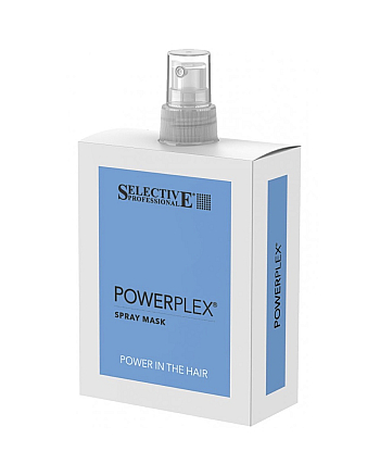 Selective Powerplex Spray Mask - Маска-спрей для обесцвеченных, выпрямленных или окрашенных волос 150 мл - hairs-russia.ru