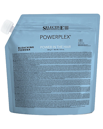 Selective Powerplex Powerplex High-Performance Protective Bleaching Powder - Порошок обесцвечивающий высокоэффективный с защитным эффектом 500 мл - hairs-russia.ru