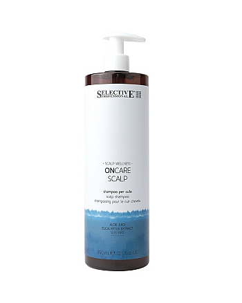 Selective On Care Scalp Skin Shampoo - Шампунь для кожи головы 950 мл - hairs-russia.ru