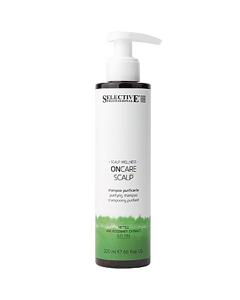 Selective On Care Scalp Purifying Shampoo - Очищающий шампунь от перхоти 200 мл - hairs-russia.ru