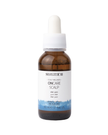 Selective On Care Scalp Pure Elixir - Нормализующая сыворотка для всех типов кожи головы 50 мл - hairs-russia.ru