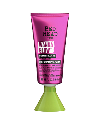 Tigi Bed Head Wanna Glow Hydrating Jelly Oil - Увлажняющее желеобразное масло для сияющих гладких волос 100 мл - hairs-russia.ru
