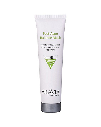 Aravia Professional Post- Acne Balance Mask - Рассасывающая маска для лица с поросуживающим эффектом для жирной и проблемной кожи 100 мл - hairs-russia.ru