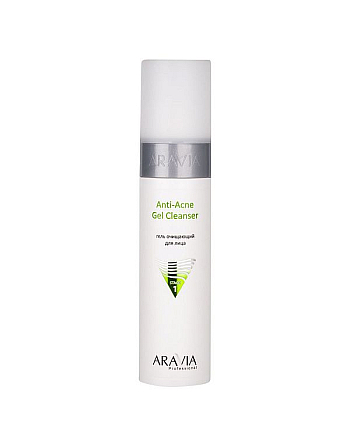 Aravia Professional Anti-Acne Gel Cleanser - Гель очищающий для жирной и проблемной кожи лица 250 мл - hairs-russia.ru