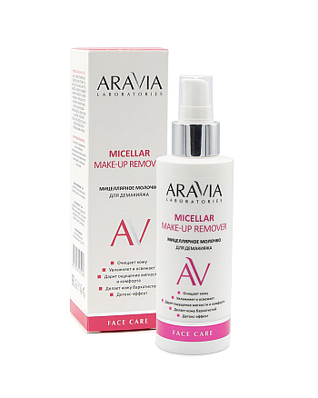 Aravia Laboratories Micellar Make-up Remover - Очищающее мицеллярное молочко для демакияжа 150 мл - hairs-russia.ru