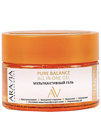 Aravia Laboratories Pure Balance All In One Gel - Мультиактивный гель 250 мл - hairs-russia.ru