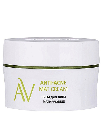 Aravia Laboratories Anti-Acne Mat Cream - Крем для лица матирующий 50 мл - hairs-russia.ru