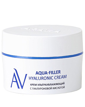 Aravia Laboratories Aqua-Filler Hyaluronic Cream - Крем ультраувлажняющий с гиалуроновой кислотой 50 мл - hairs-russia.ru