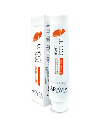 Aravia Professional Revita Balm - Восстанавливающий бальзам для ног с витаминами 100 мл - hairs-russia.ru