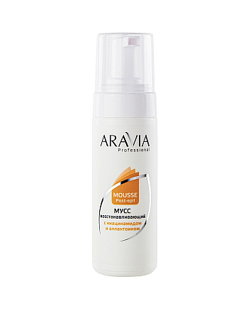 Aravia Professional - Восстанавливающий мусс с ниацинамидом и аллантоином, 160 мл - hairs-russia.ru