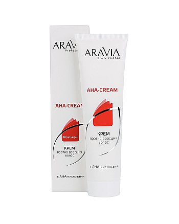 Aravia Professional - Крем против вросших волос с АНА кислотами туба 100 мл - hairs-russia.ru