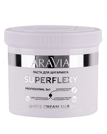 Aravia Professional Superflexy White Cream - Паста для шугаринга 750 г - hairs-russia.ru