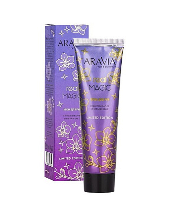 Aravia Professional Real Magic - Крем для рук с маслом карите и витамином Е 100 мл - hairs-russia.ru